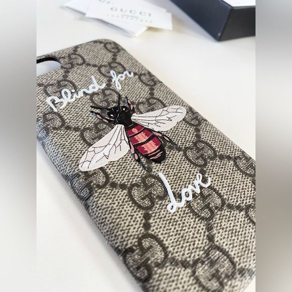 New authentic Gucci Iphone 7/8 phone case 208/016 - Picture 11 of 12